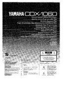 Yamaha cdx-1060 - Owners Manual